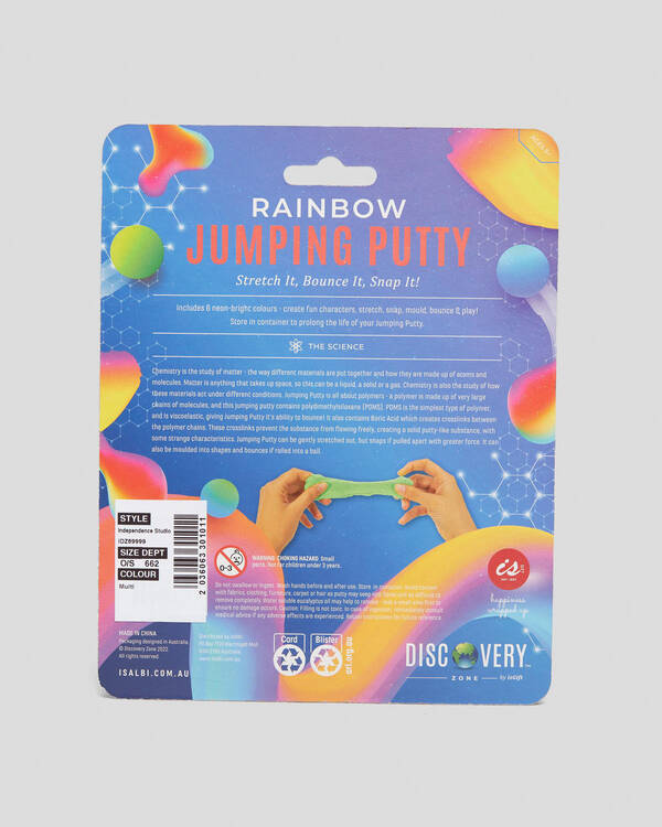 Independence Studio Rainbow Jumping Putty for Unisex
