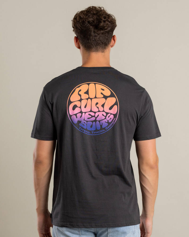 Rip Curl Wettie Passage Icon T-Shirt for Mens