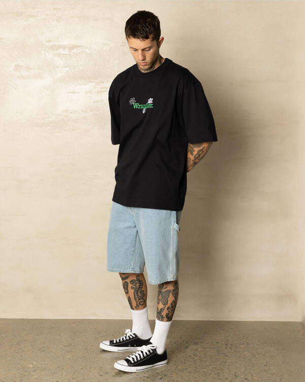 Wrangler Daisies Boxcar T-Shirt for Mens