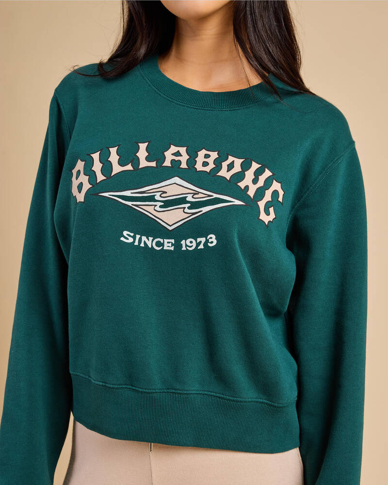 Billabong Bring The Vibes Crewneck Sweatshirt for Womens