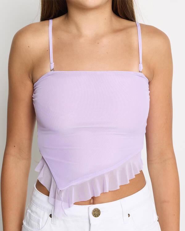 Ava And Ever Girls' Troy Mesh Tube Top for Womens