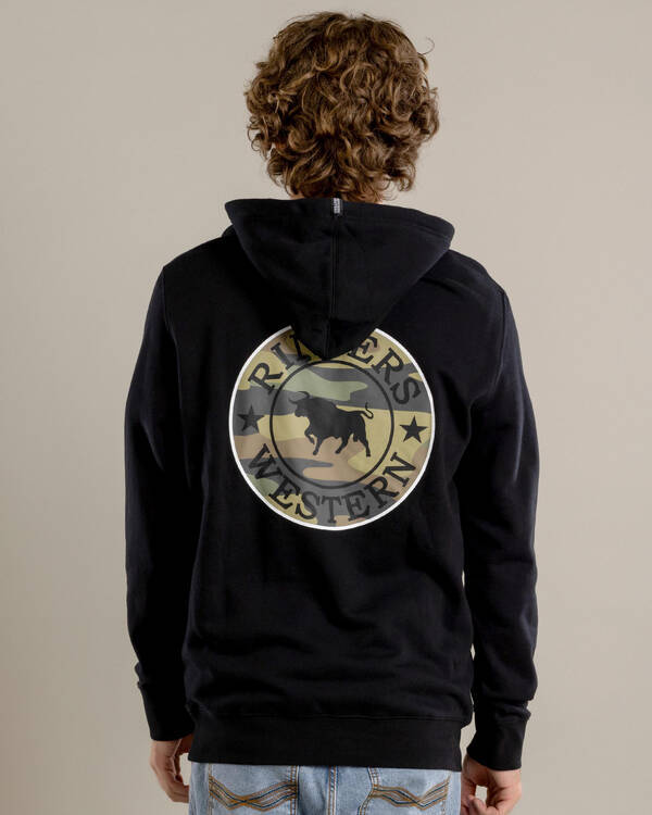 Ringers Western Signature Bull Hoodie for Mens