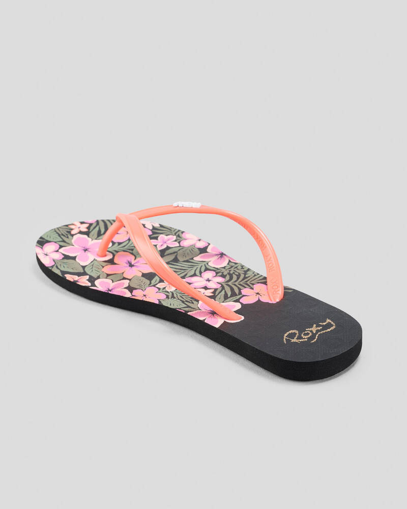 Roxy Girls' Viva Stamp Thongs for Womens