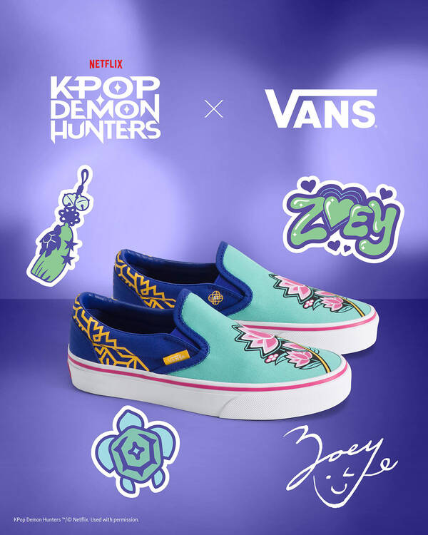 Kids' KPop Demon Hunters Classic Slip-On Shoes