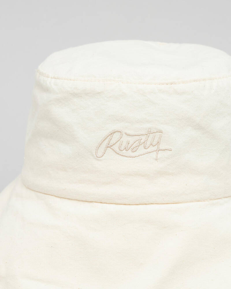 Rusty Gleam Organic Bucket Hat for Womens