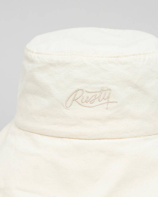 Rusty Gleam Organic Bucket Hat for Womens