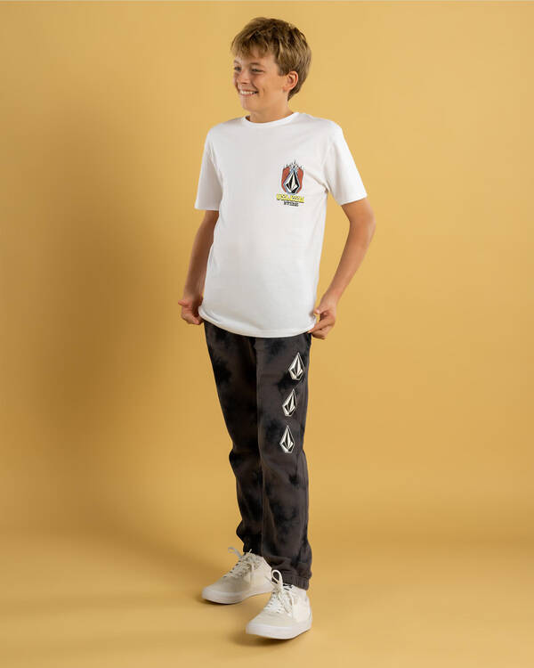 Volcom Boys' Iconic Stone Plus Fleece Track Pants for Mens