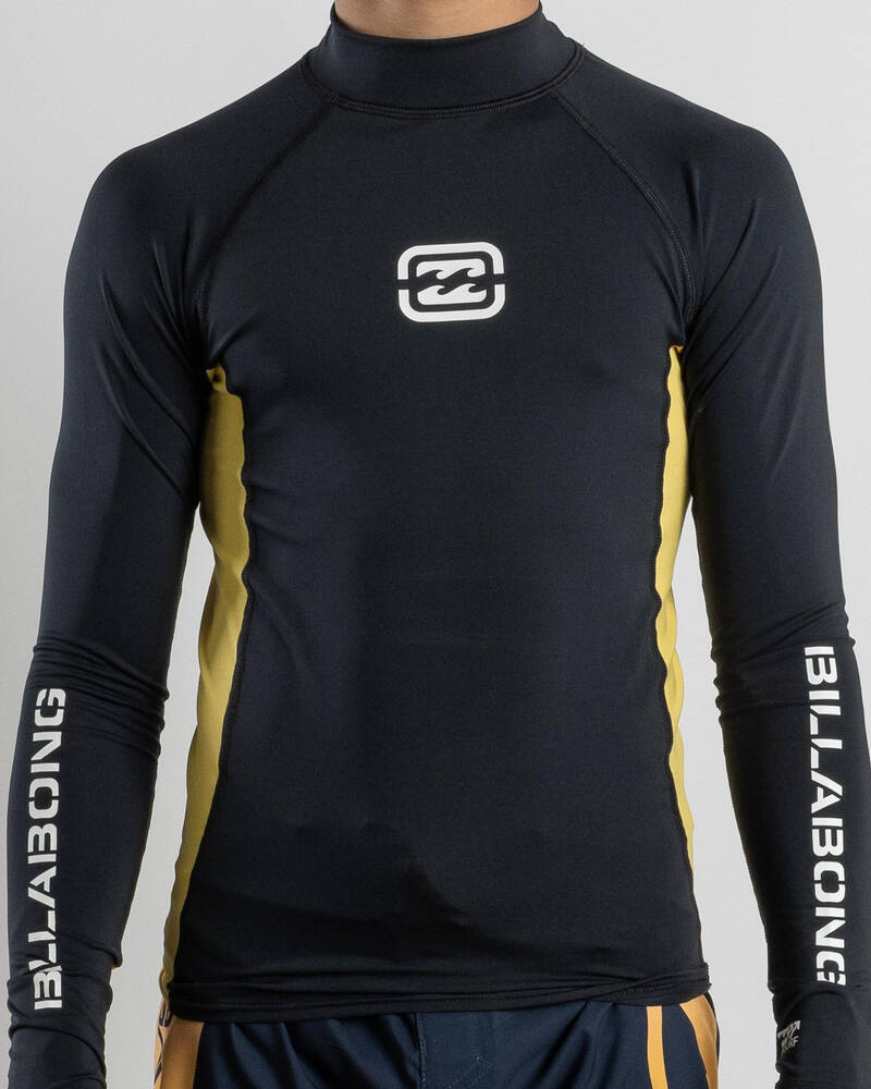 Billabong Boys' Jimmy Long Sleeve Rash Vest for Mens