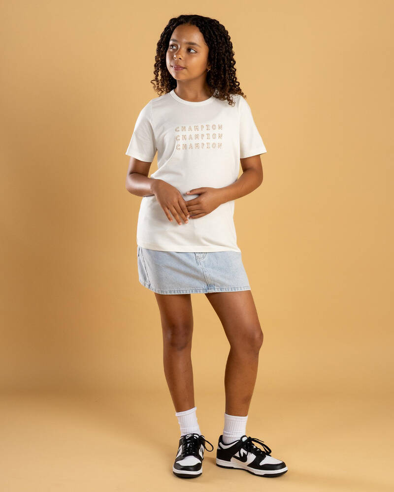 Champion Girls' Sporty T-Shirt for Womens