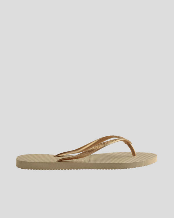 Havaianas Kids' Slim Metallic Thongs for Womens