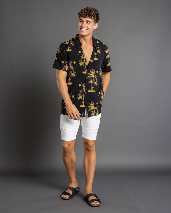 Lucid Escapade Short Sleeve Shirt for Mens