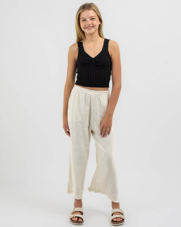 Mooloola Girls' Harley Pointelle Top for Womens