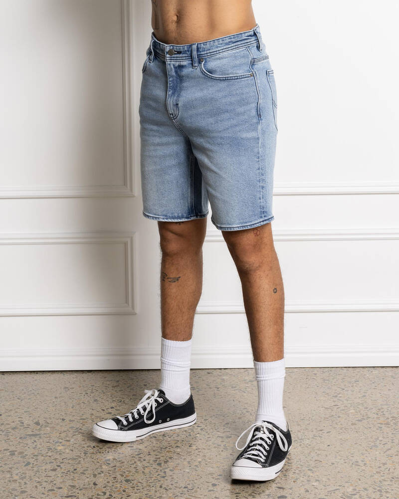 Lee L-Two Slim Fit Denim Shorts for Mens