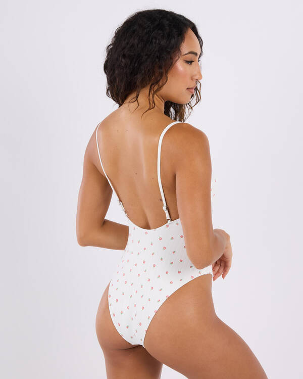 RVCA Rose Bud One Piece Swimsuit for Womens