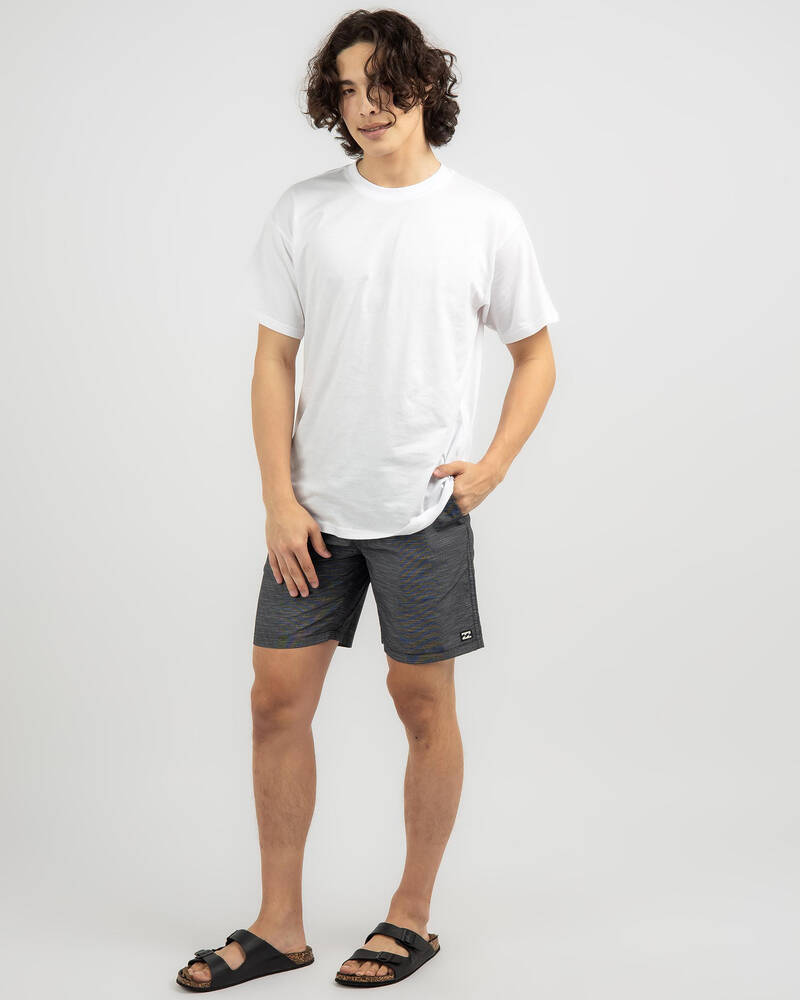 Billabong Slub Elastic 18" Walk Shorts for Mens