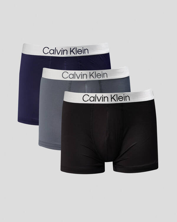 Calvin Klein Chromatic Trunk 3 Pack for Mens