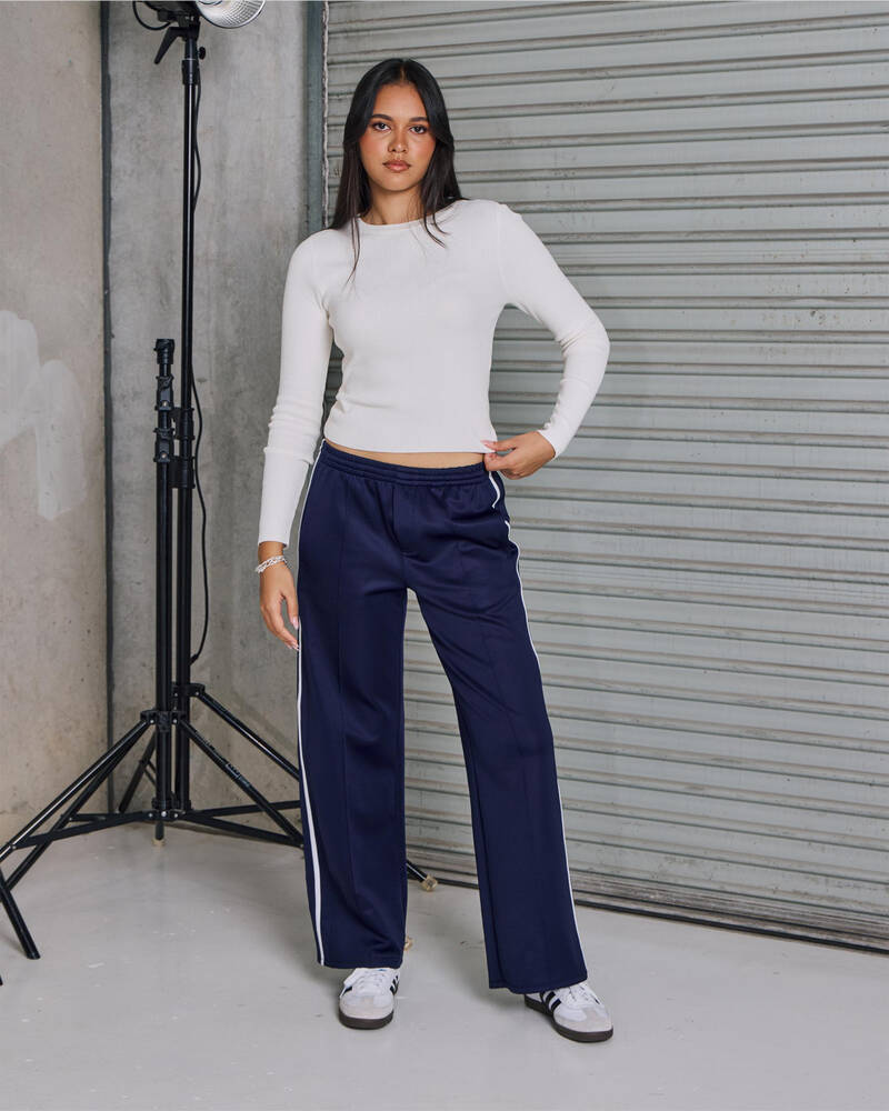 Ava And Ever Kourtney Long Sleeve Knit Top for Womens