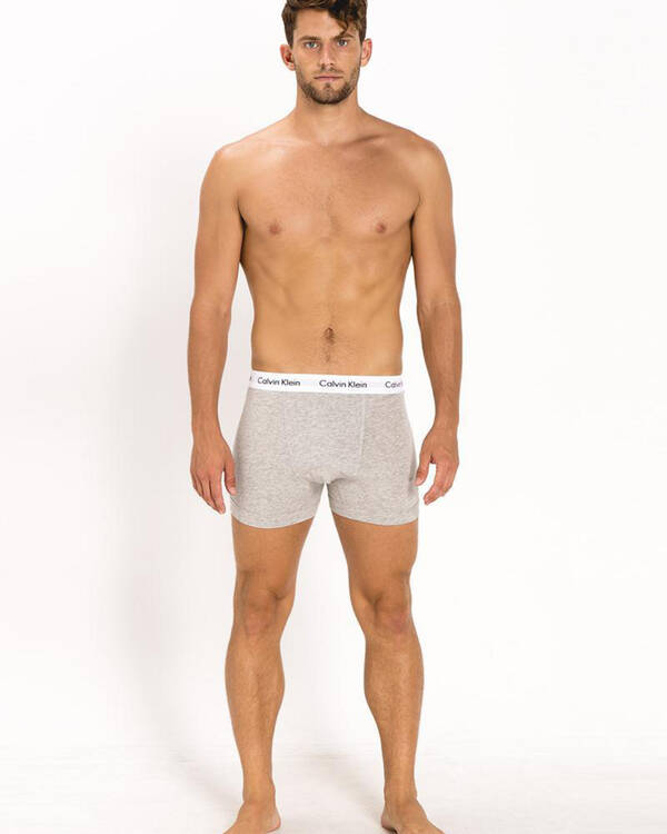 Calvin Klein Cotton Stretch Trunks 3 Pack for Mens