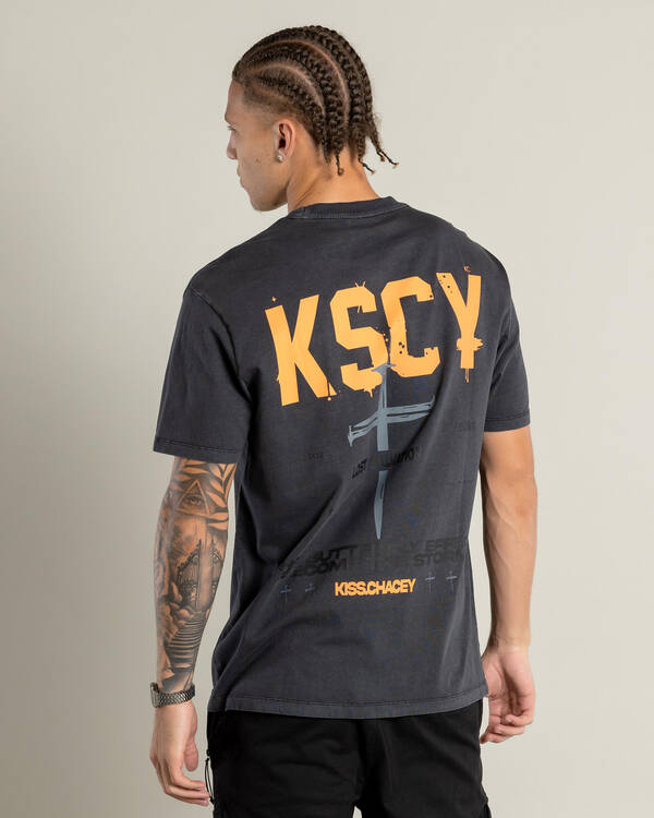 Kiss Chacey Stormed Relaxed T-Shirt for Mens
