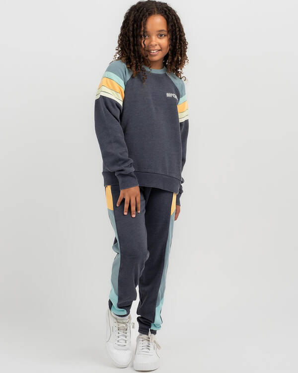 Rip Curl Girls' Surf Revival Raglan Crew Jumper for Womens