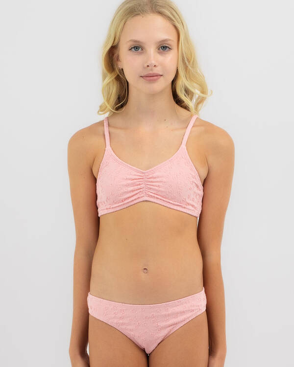 Topanga Girls' Guinevere Bralette Bikini Set for Womens