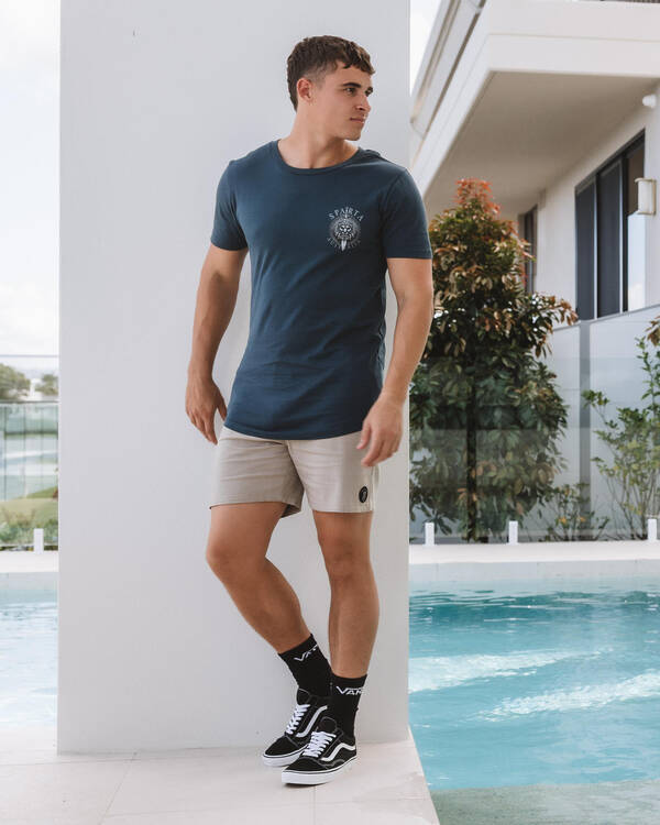 Salty Life Vision Elastic Waist Shorts for Mens