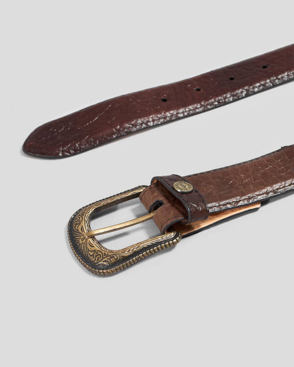 Ringers Western Longreach Leather Belt for Mens