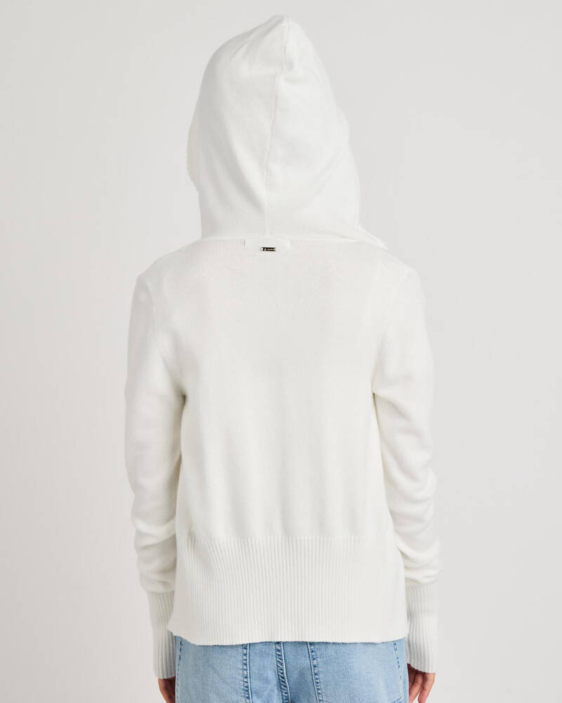 Ava And Ever Cora Hooded Zip Knit Jumper for Womens