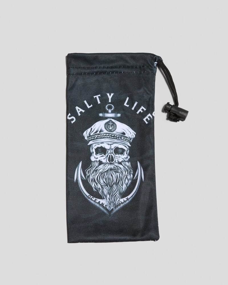 Salty Life Anchors Sunglasses Soft Case for Mens