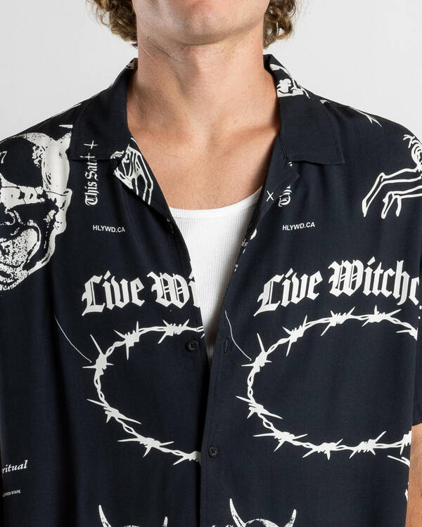 Kiss Chacey Ritual Relaxed Resort Short Sleeve Shirt for Mens