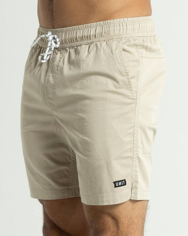 Unit Stone Elastic Shorts for Mens