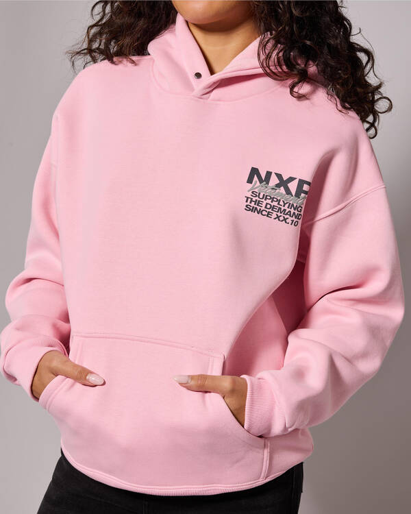 Nena & Pasadena Demand Box Fit Oversized Hoodie for Womens