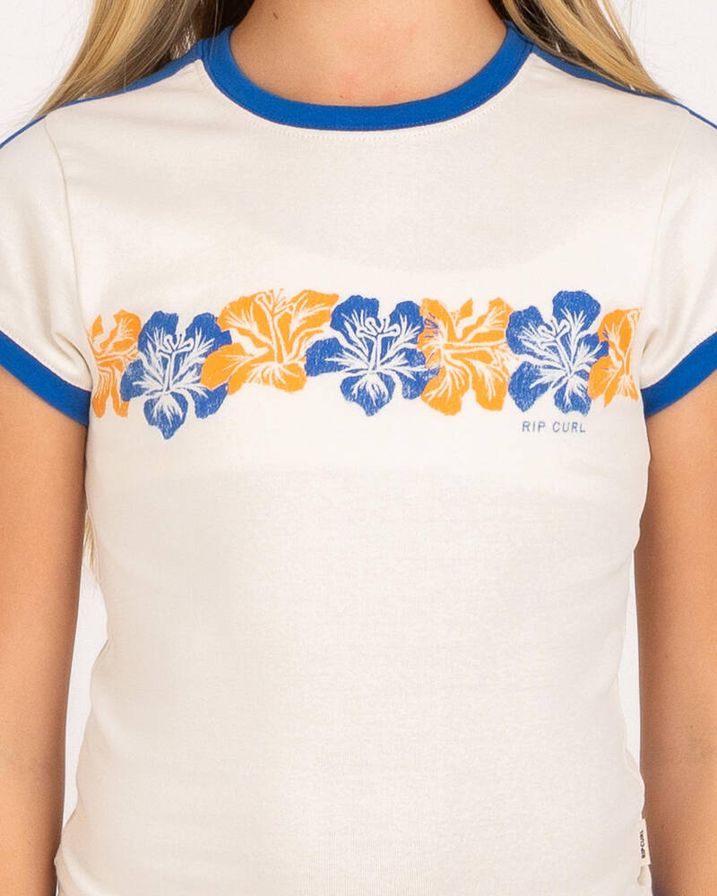 Rip Curl GIRLS' AOTS-CODY WELSH RINGER T-SHIRT for Womens