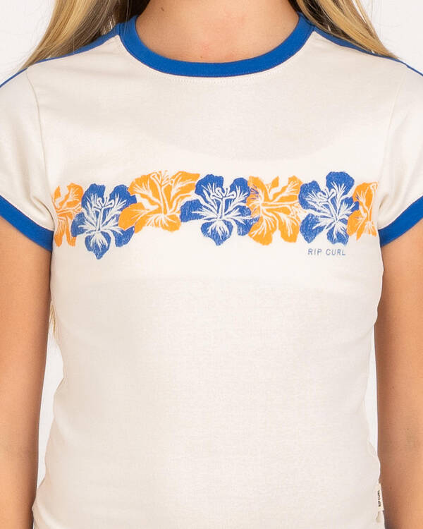 Rip Curl GIRLS' AOTS-CODY WELSH RINGER T-SHIRT for Womens