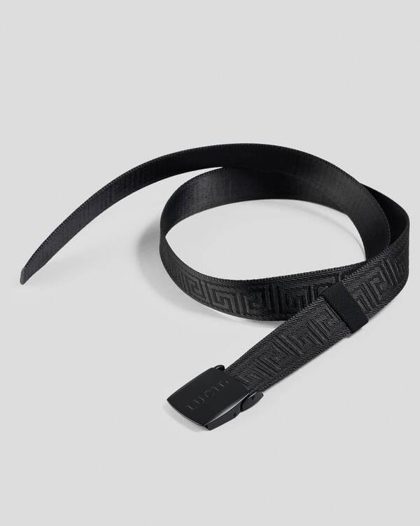 Lucid Pattern Web Belt for Mens