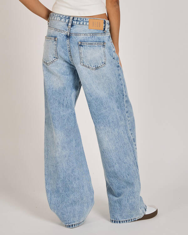 DESU Girls' Soho Wide Leg Jeans for Womens