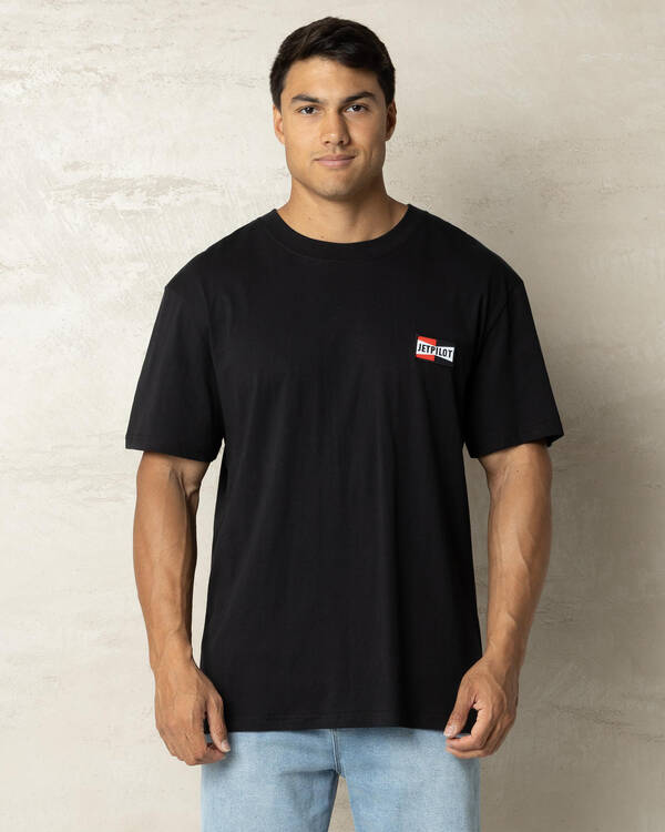 Jetpilot Vintage Badge T-Shirt for Mens