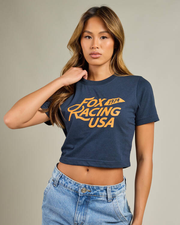 Fox Fox USA Baby Tee for Womens