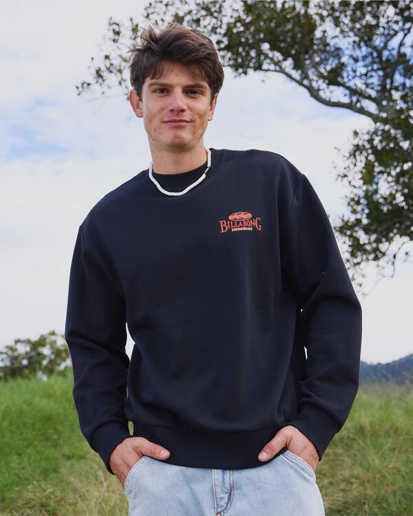 Billabong Bong Years Crew Sweatshirt for Mens
