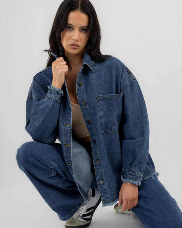 Label Of Love Lola Shacket for Womens