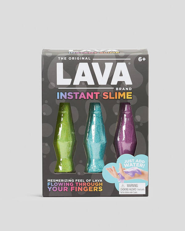 Schylling Lava Instant Slime 3 Pack for Unisex