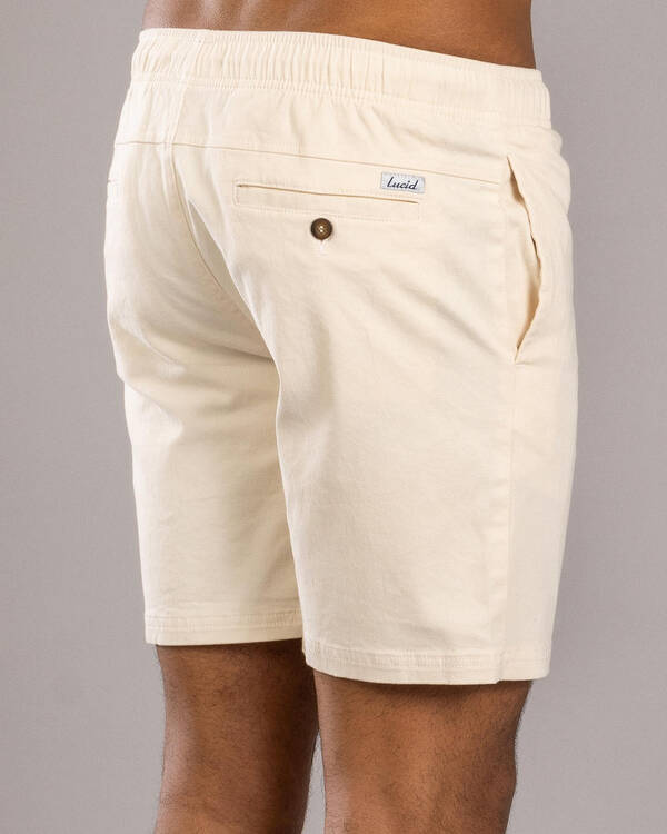 Lucid Urbane Elastic Waist Shorts for Mens