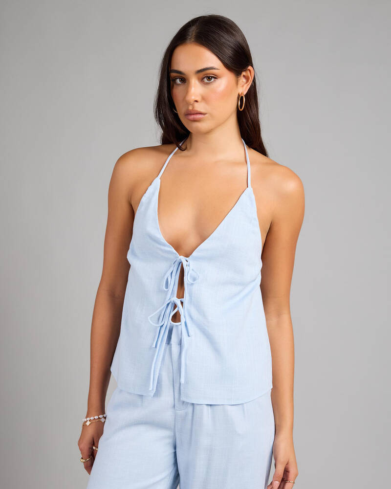 Mooloola Symi Vanessa Halter Top for Womens