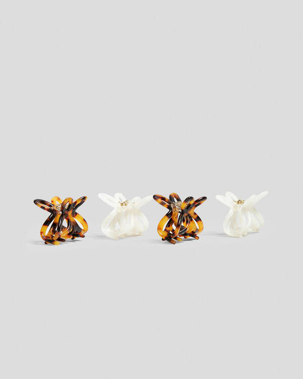 Karyn In LA Demi Hair Claw Clip Pack for Womens