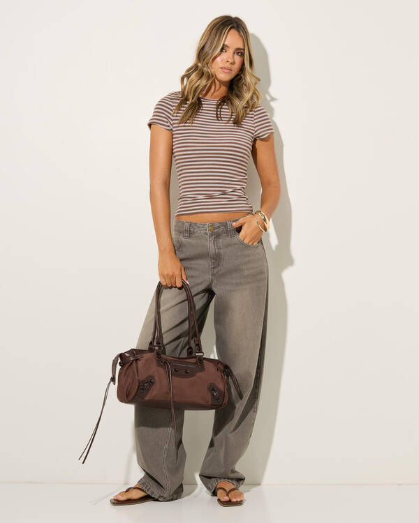 Ava And Ever Minnie Striped Top for Womens
