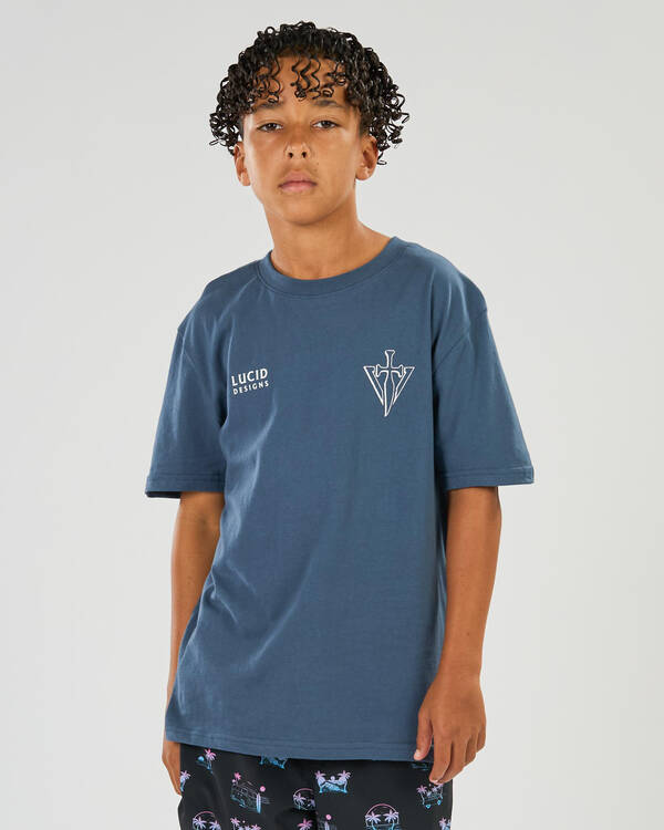 Lucid Boys' Capstone T-Shirt for Mens