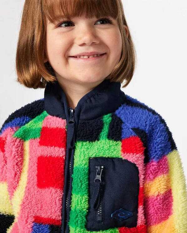 Rip Curl Toddler's Las Dalias Polar Fleece Zip Jacket for Womens