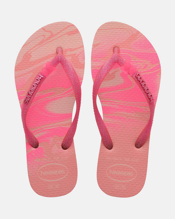 Kids' Slim Glitter Thongs