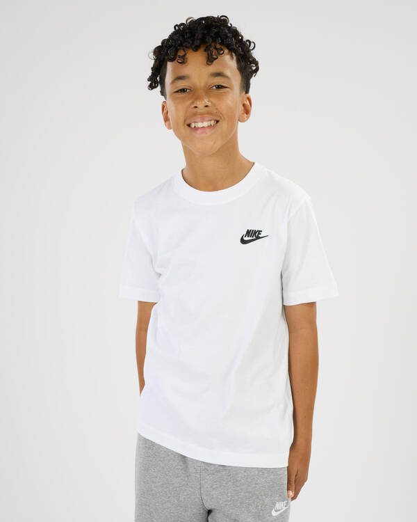 Boys Embroidered Futura T-Shirt