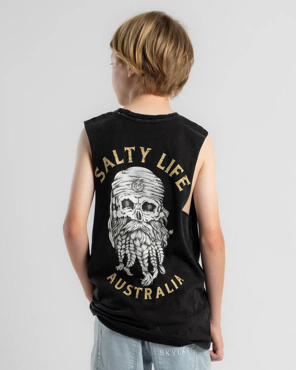 Salty Life Boys' Raiders Muscle Tank for Mens